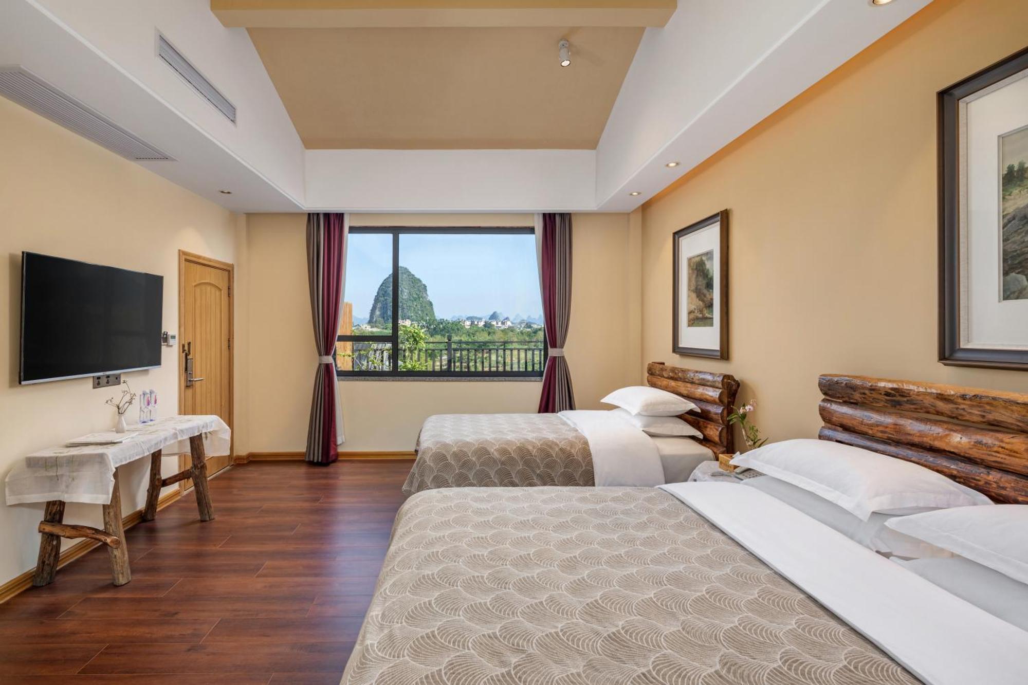 Guilin Village Creek Inn-Free Private Car Pick Up Station Stay 3 Nights ภายนอก รูปภาพ
