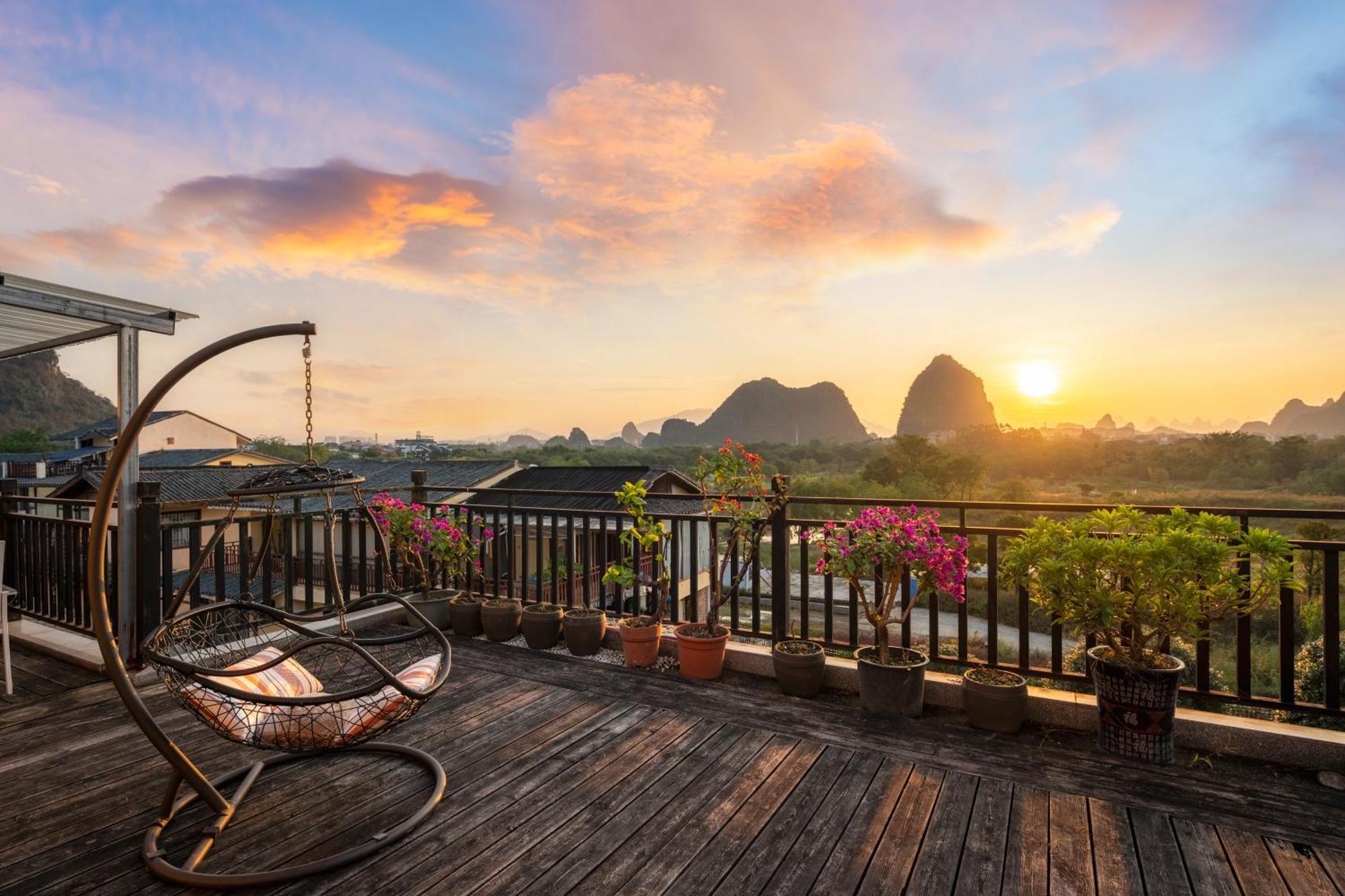 Guilin Village Creek Inn-Free Private Car Pick Up Station Stay 3 Nights ภายนอก รูปภาพ