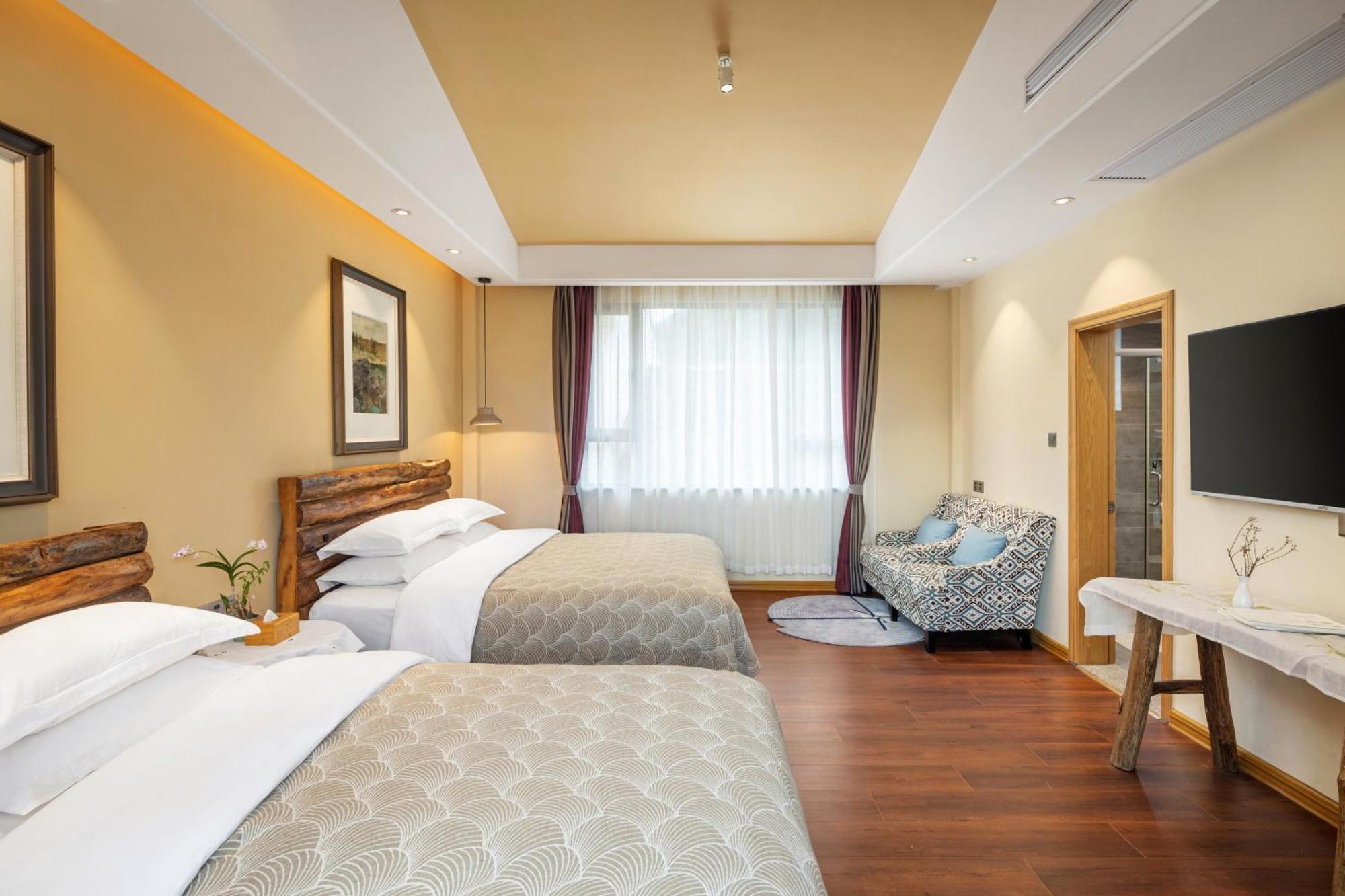 Guilin Village Creek Inn-Free Private Car Pick Up Station Stay 3 Nights ภายนอก รูปภาพ