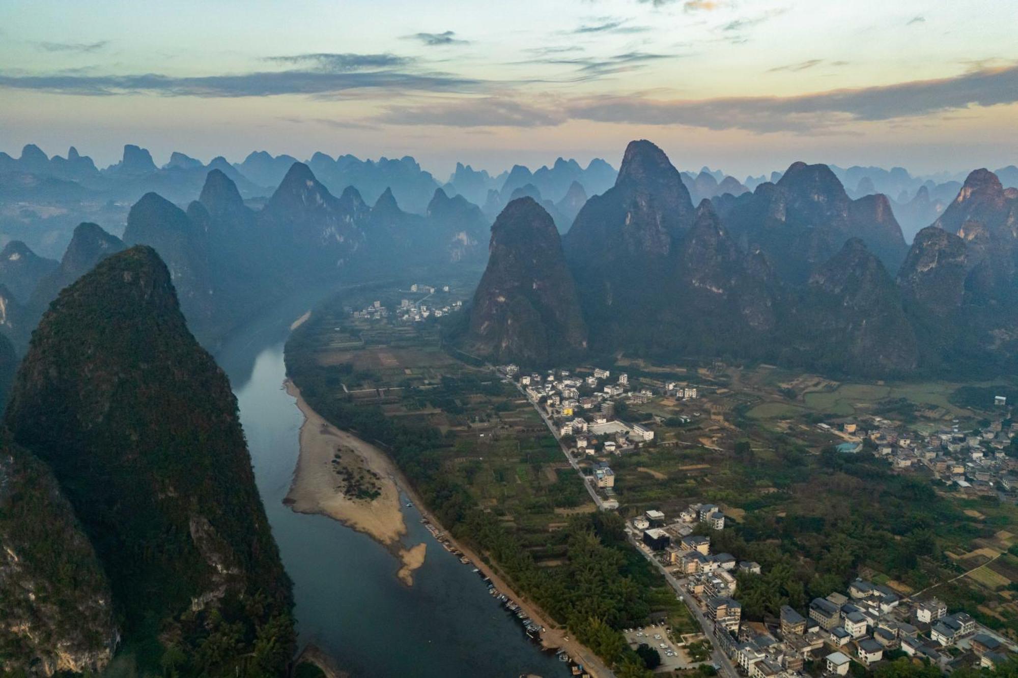 Guilin Village Creek Inn-Free Private Car Pick Up Station Stay 3 Nights ภายนอก รูปภาพ