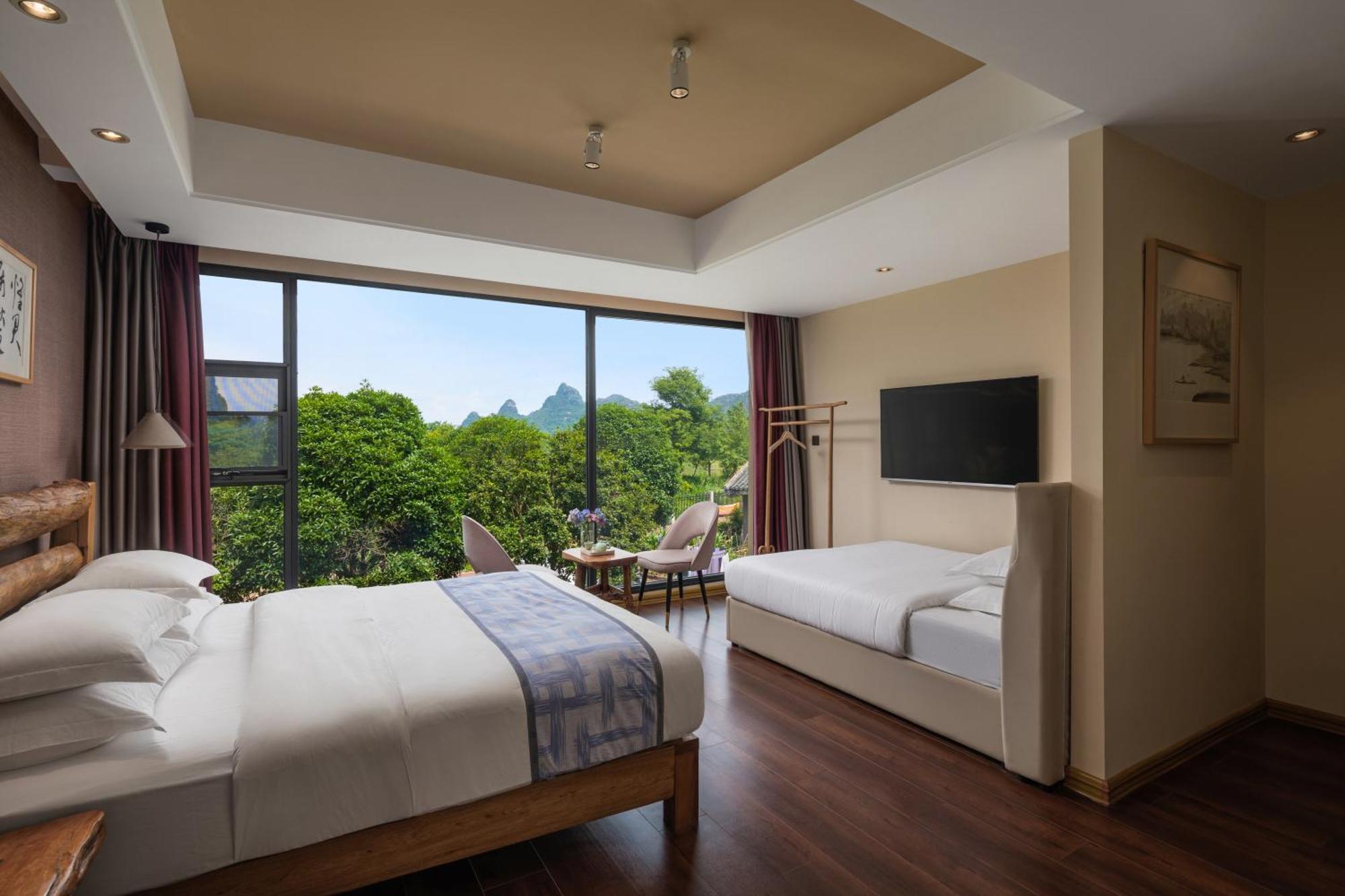Guilin Village Creek Inn-Free Private Car Pick Up Station Stay 3 Nights ภายนอก รูปภาพ