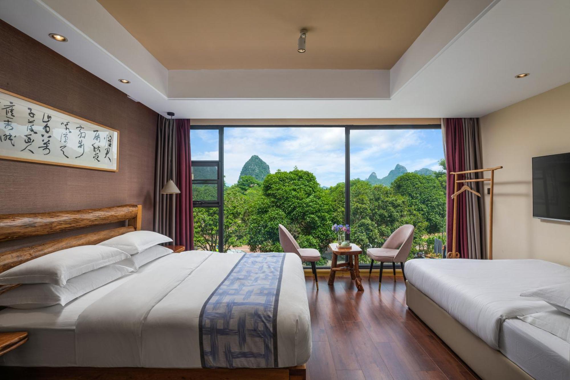 Guilin Village Creek Inn-Free Private Car Pick Up Station Stay 3 Nights ภายนอก รูปภาพ